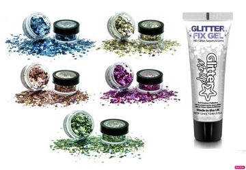 Клей с блестками 12 мл GLITTER FIX PaintGlow