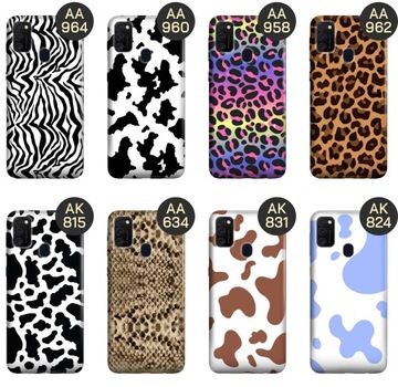 ETUI DO SAMSUNG GALAXY M21 WZORY CĘTKI ŁATKI OBUDOWA POKROWIEC CASE