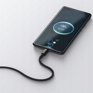 Kabel USB-A do USB-C Baseus 480Mb/s, 100W, przewód