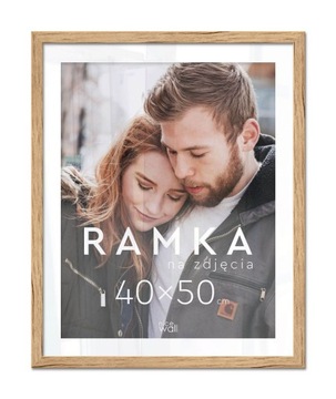 Коричневая фоторамка 40х50 см Рамка 50х40 см