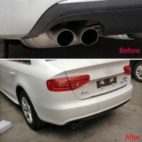 фото thumb №12, 2x наконечники вихлоп накладки audi q5 a4 b8 a3