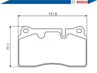 фото thumb №2, Bosch тормозные колодки тормозные land rover range rover iii