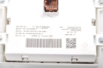 фото thumb №8, Peugeot 208 i рестайлінг 1.2 vti спідометр  прилади 9821126480