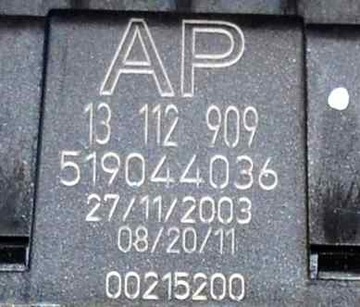 фото thumb №2, Модуль rec 13112909 ap opel vectra c signum + pin