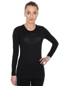 BRUBECK BASE LAYER ТЕРМОАКТИВНАЯ ФУТБОЛКА УНИСЕКС С ДЛИННЫМИ РУКАВАМИ СВИТШОТ M