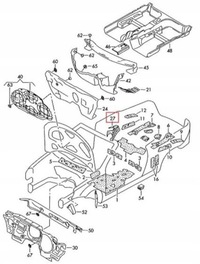 фото thumb №7, Шумоизоляция крыла правое vw eos cabrio 06r