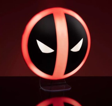 Logo Deadpool Lampka Ścienna Marvel