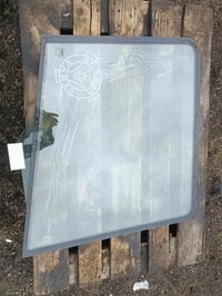 фото thumb №1, Стекло двойной scania r боковая правая