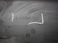 Купити Mercedes glc 253 2019+ бампер задній задній накладка, фото thumb