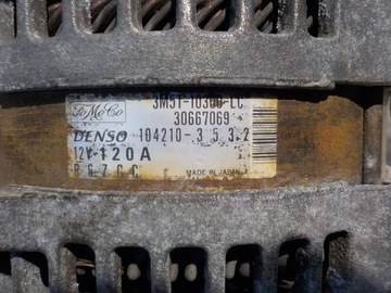 фото thumb №11, Ford c-max focus ii mk2 1.8 2.0 16v qqdb aoda генератор 3m5t-10300-lc