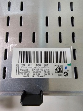 фото thumb №7, Дисплей навігації радіо панель керування renault megane iv 280901068r