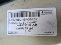 фото thumb №7, Ковёр покрытие пол левая европа mercedes-benz a w169 рестайлинг