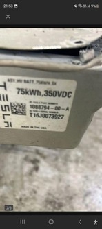 фото thumb №5, Акумулятор тяговий hev/ev tesla model s 107195400b