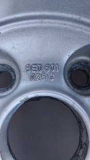 фото thumb №12, Диски алюмінієві audi a4 b6 a3 8l 5x112 7x16 et42 8e0601025c