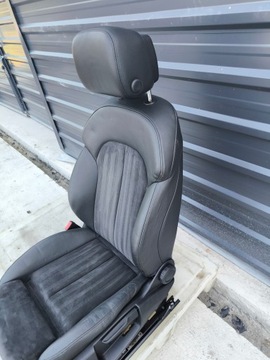 фото thumb №12, Сидіння водія шкіра + алькантара з підігрівом a6 c7 a7 4g8 оригінал !!!