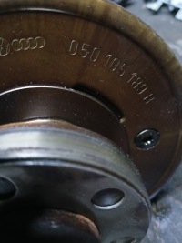 Vw 2.0 fsi wał колінчастий 050105189b Доставка, фото thumb