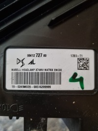 фото thumb №2, Фара лампа citroen ds7 lift full led matrix