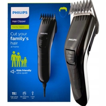 СТРИЦА ДЛЯ ВОЛОС БРИТВА Philips Машинка для стрижки волос с бесшумным подключением к сети
