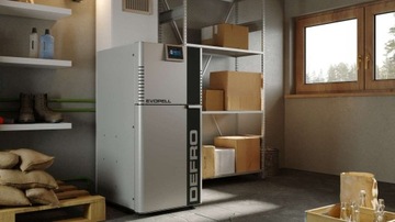 ПЕЛЛЕТНЫЙ КОТЕЛ DEFRO EVOPELL 8 КВТ ECODESIGN РЕЗЕРВУАР ЧИСТОГО ВОЗДУХА