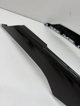 фото thumb №11, Audi a6 s6 c7 планки декори інтер'єру двері тунелю карбон карбон адаптер комплект