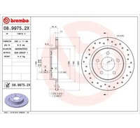 фото thumb №1, Brembo диск тормозная 280x11 p mazda 3