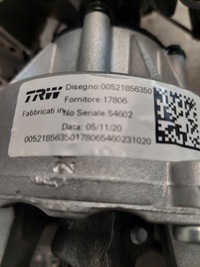 фото thumb №7, Fiat tipo ii lift усилитель электрический 00521856350