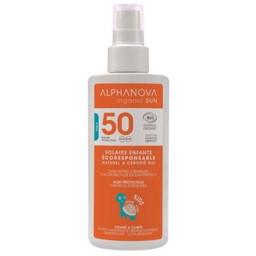 Alphanova Sun Солнцезащитный спрей SPF50 ДЛЯ ДЕТЕЙ