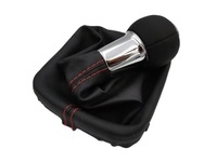 фото thumb №8, Ручка переключения передач чехол audi rs3 s3 a3 8p 2003-2013 6 передач s-line