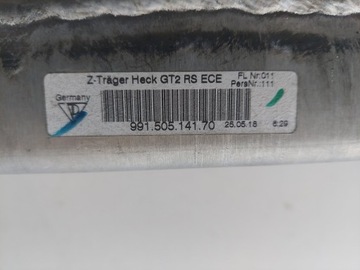 фото thumb №8, Porsche 911 gt2 rs балка бампера зад задняя