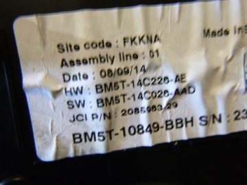 фото thumb №6, Ford focus mk3 спидометр приборы uk 1.0 ecoboost