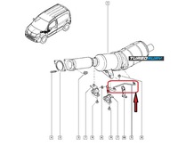 фото thumb №5, Шланг труба wąż тиску вихлопних газів renault grand kangoo ii 1.5dci 8200708175