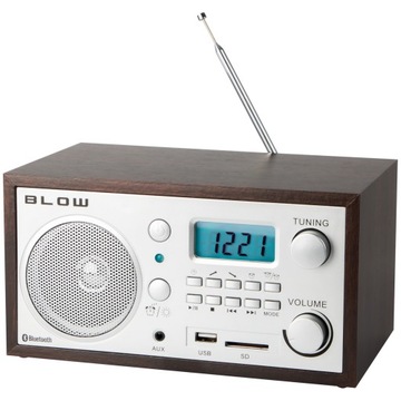 Аналоговое радио BLOW Bluetooth USB SD AUX FM AM