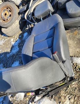 фото thumb №11, Сидіння з підігрівом праві перед подушка безпеки opel signum vectra c чорна шкіра оригінальний номер європа