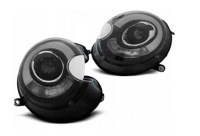 Купить Фонари фары mini cooper 06-14 черный led, фото thumb