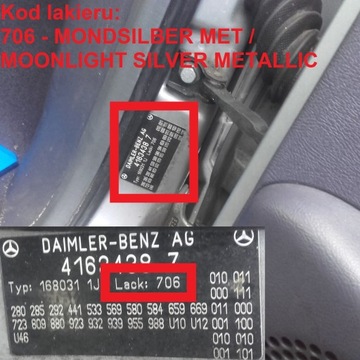 фото thumb №10, Двері праві зад задні 706 mercedes w168 a140 97-01