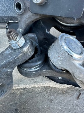 фото thumb №8, Поворотна опора лівий перед, ліва передня, важіль mercedes sl r230, w230 zu