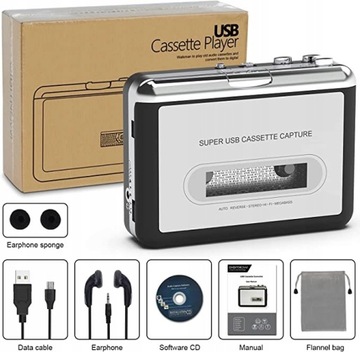 КАССЕТНЫЙ КАССЕТНЫЙ ПРОИГРЫВАТЕЛЬ WALKMAN! ХИТ, серебро