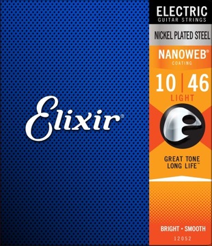 Струны Elixir NanoWeb 10-46 Light (12052)