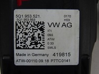 фото thumb №7, Vw t-roc перемикач комбінований підкермові важелі 5q1953502aa 5q1953521 5q1953569