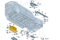 фото thumb №7, Vw transporter t5 захист підвіска права передня 7e0825208a nowa оригінальна