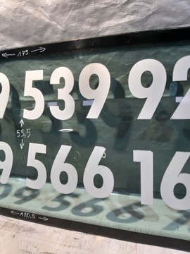 фото thumb №5, Стекло задняя зад автобус isuzu бирюзовый