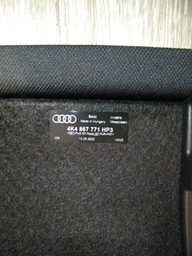 фото thumb №9, Комплект 2x идеальная полка багажника audi q8 e-tron etron sportback fv