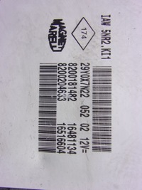 фото thumb №4, Renault kangoo 1.2 16v бортовой компьютер блок управления