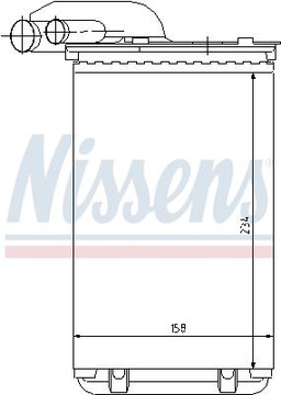 фото thumb №13, Отопитель nissens 73252 7701033457