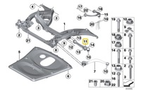 фото thumb №6, Рычаг нижний с резиновый кронштейн правый bmw f10 f12 f13 оригинальный