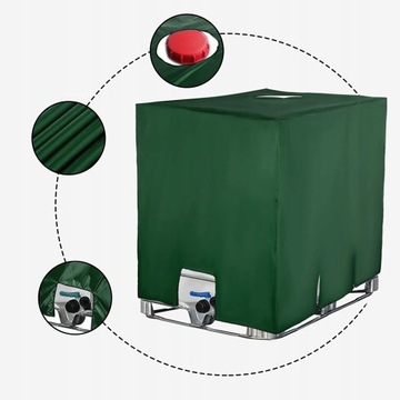 БРЕЗЕНТОВАЯ КРЫШКА КРЫШКА БАКА RAINBARROW MAUZER 1000L
