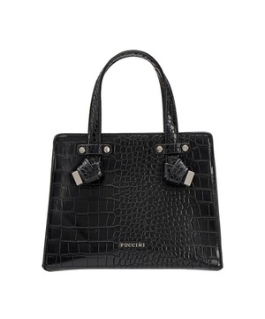 Маленькая женская сумка через плечо PUCCINI Black BK2231184M-1