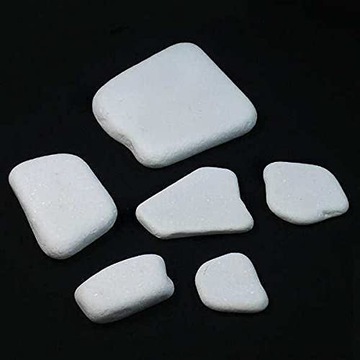 КРАСОЧНЫЕ КАМНИ, БЕЛАЯ ГЛАДКОСТЬ, БЕЛАЯ ГАЛЬКА