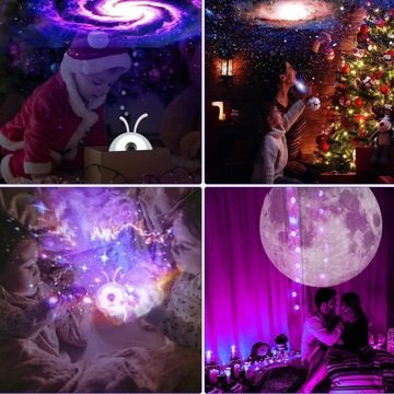 НОЧНИК GALAXY STAR PROJECTOR 6 ДИЗАЙНОВ ДЛЯ СПАЛЬНИ