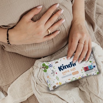 Влажные салфетки детские KINDII EXTRA SOFT х 12 шт.